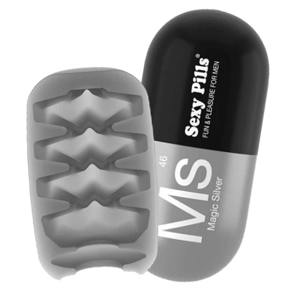 Love to love Sexy Pills Kinky Silver - masturbator klasyczny