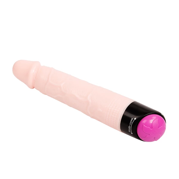 Baile Colorful Experince Flesh Vibe - wibrujące dildo
