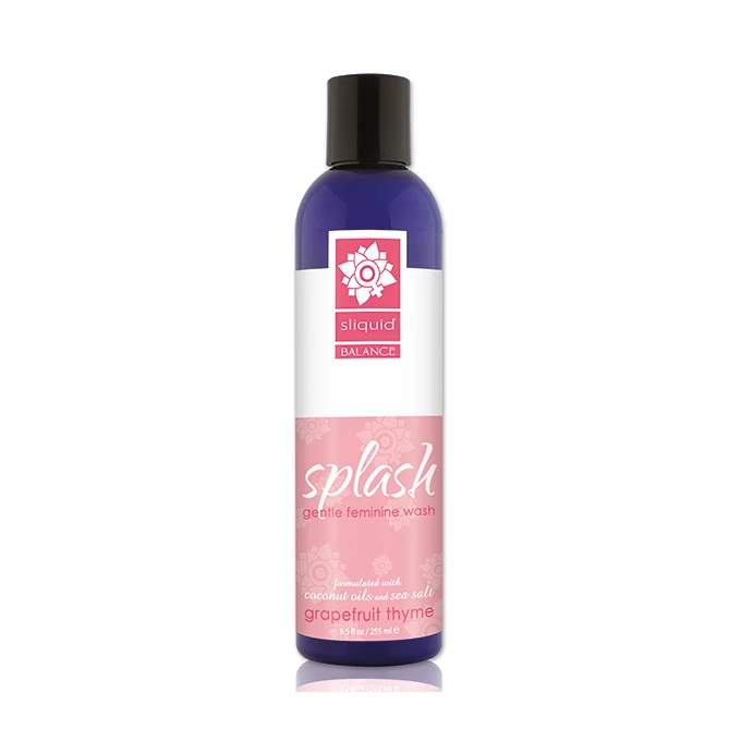 Sliquid Balance Splash Grapefruit Thyme 255 ml - Płyn do higieny intymnej