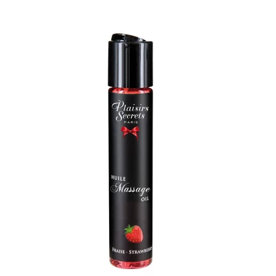 Plaisir secrets Huile Massage Oil STRAWBERRY - Olejek o zapachu truskawski