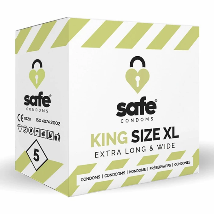 Safe King Size XL Condoms - Prezerwatywy