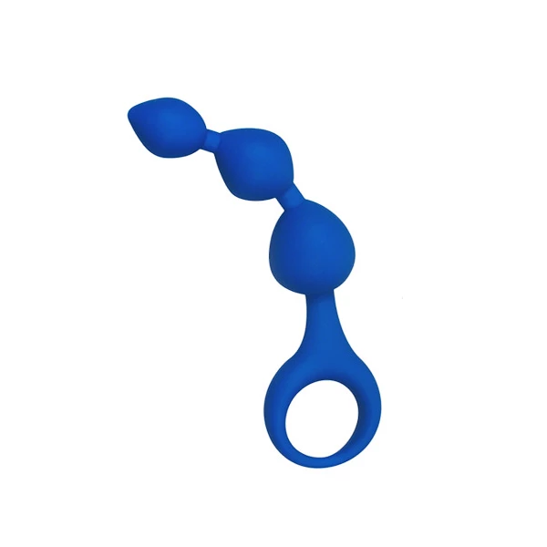 Cnex Triball Amuse-G Blue - Koraliki analne, niebieskie