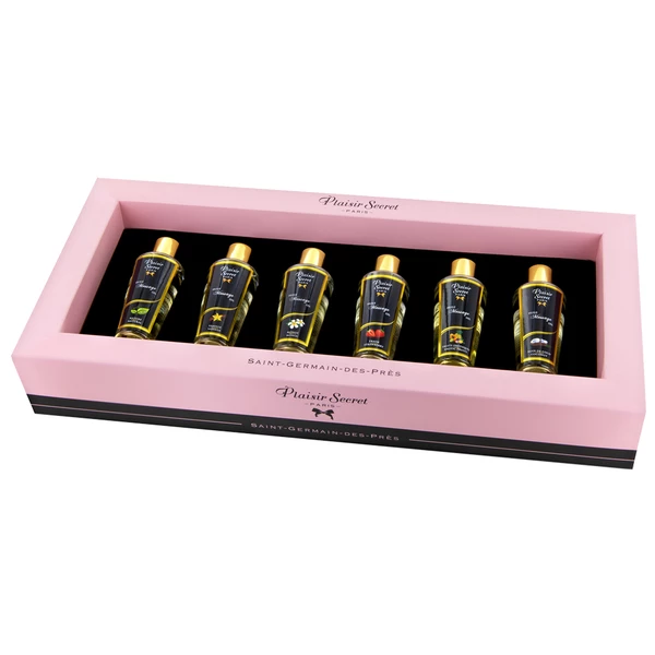 Plaisir secrets Plaisire Secret - Olejki do masażu erotycznego 6 x 30 ml