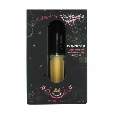 Voulez Vous... Light Gloss Creme Brulee  - Stimulujúci lesk na pery s príchuťou Creme brulee