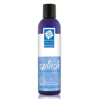 Sliquid Balance Splash Unscented 255 ml - Płyn do higieny intymnej