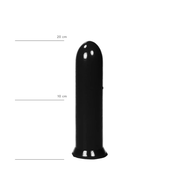 All Black - dildo klasyczne 19,5 cm
