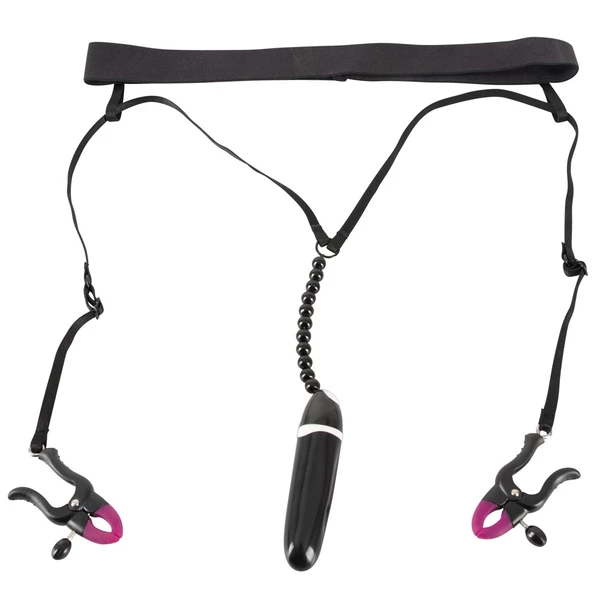 Bad Kitty Spreader String - Klipsy na sutki i łechtaczkę