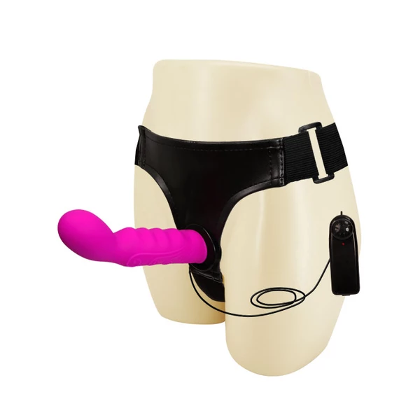 Baile Strap On Ultra Harness Vibration - dildo strap on wibrujące