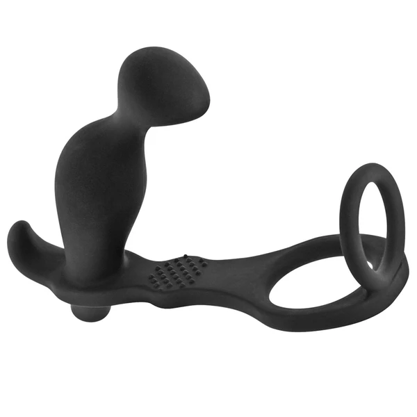 Bluejunker Prostate Stimulator Cockring - wibrujący masażer prostaty i pierścień erekcyjny