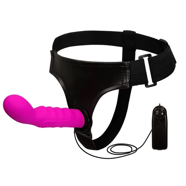 Baile Strap On Ultra Harness Vibration - dildo strap on wibrujące