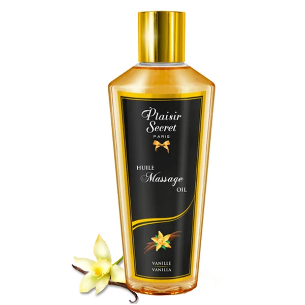 Plaisir secrets Massage Oil VANILLA - Olejki do masażu o zapachu wanilii
