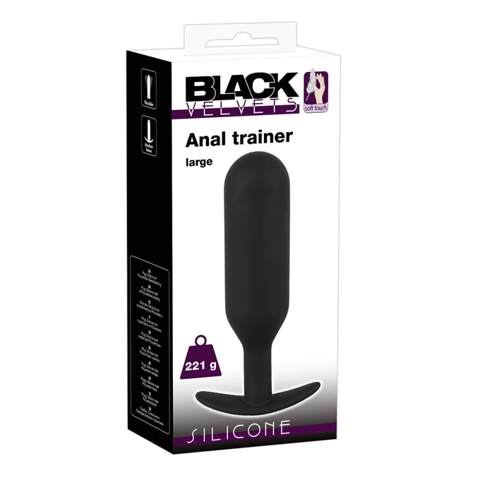 Black Velvets Anal Trainer L - korek analny