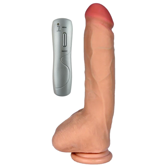 Boss Series Zeus Loveclonex 9" Vibration - Dildo wibrujące