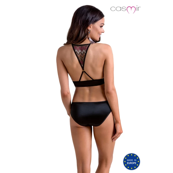 Casmir Lagerta Bikini - Komplet bielizny, Czarny