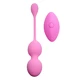 Boss Series Vibrating Kegel Balls 80G Pink  - Vibračné venušine guličky ružové