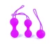 Boss Series Silicone Kegal Balls Set Purple  - Súprava venušine guliek