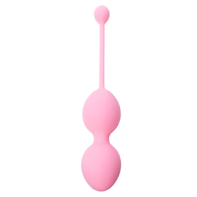 Boss Series Silicone Kegel Balls 165G Pink - Kulki gejszy, różowe