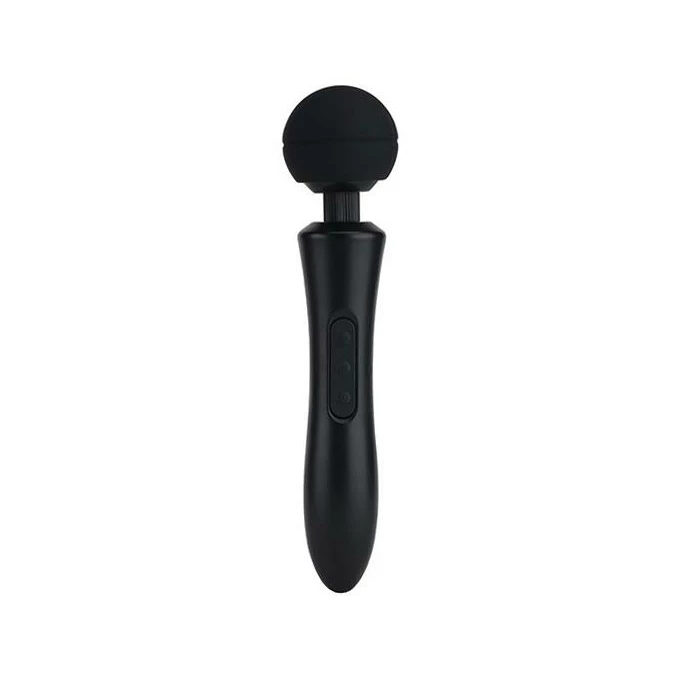 Boss Series Massager Ultra Powerful - Wibrator wand, czarny