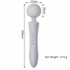 Boss Series Massager Ultra Powerful - Wibrator wand, biały