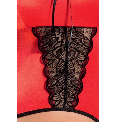 Casmir Lauren Corset - Gorset, Czerwony