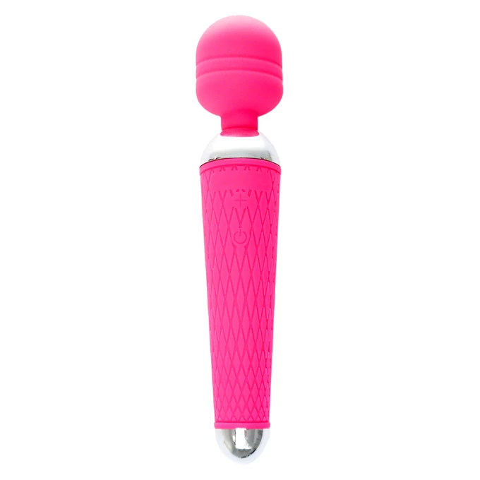 Boss Series Power Massager Wand 16 - Wibrator wand, różowy