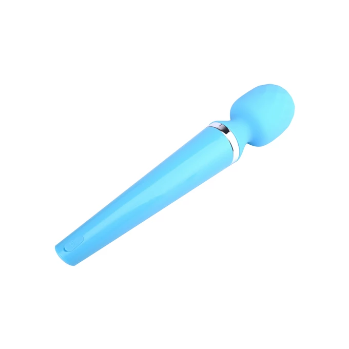 Boss Series Massager Genius Usb Blue - Wibrator wand, niebieski