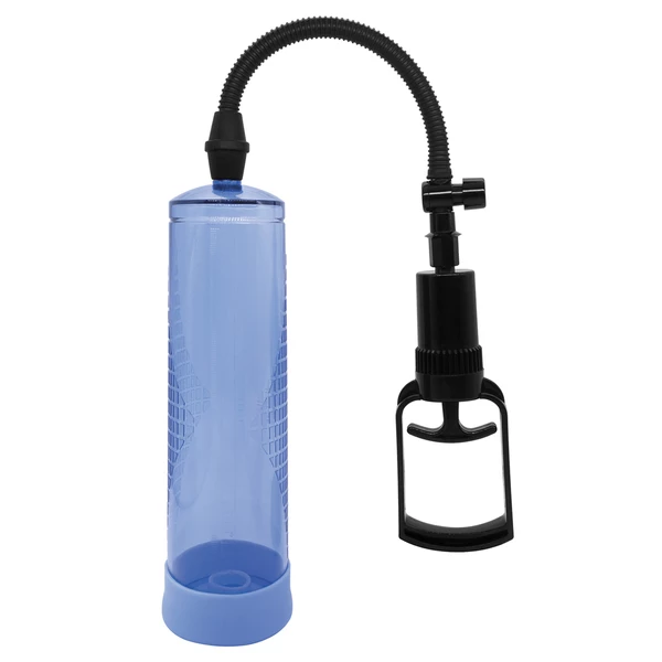 Boss Series Powerpump Max Blue - Pompka powiększająca penisa, niebieska