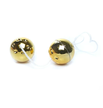 Boss Series Duo Balls Gold - Kulki gejszy, złote