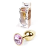 Boss Series Jewellery Gold Rose  - Análny kolík svetlé ružový