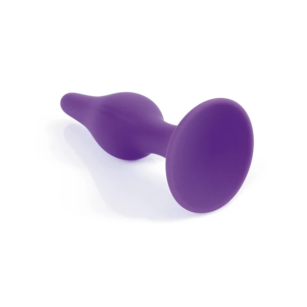 Boss Series Silicone Plug Purple Medium - korek analny