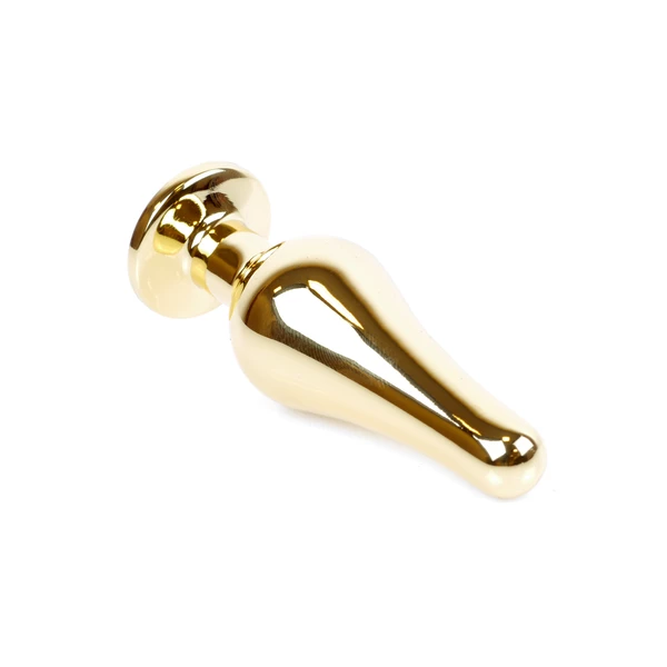 Boss Series Jewellery Gold Butt Red - Korek analny, czerwony