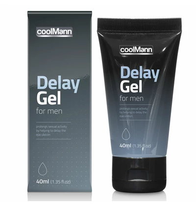 Cobeco Coolmann Delay Gel (40Ml) - Żel opóźniający wytrysk