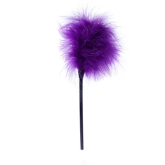 Boss Series Feather Tickler Purple  - Pierko na šteklenie fialové