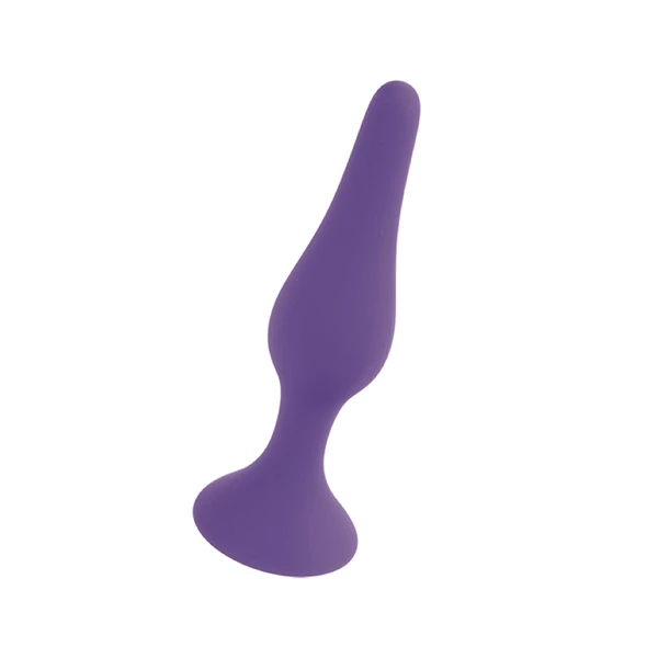 Boss Series Silicone Plug Purple Medium - korek analny