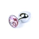 Boss Series Jewellery Silver Rose  - Ružový análny kolík