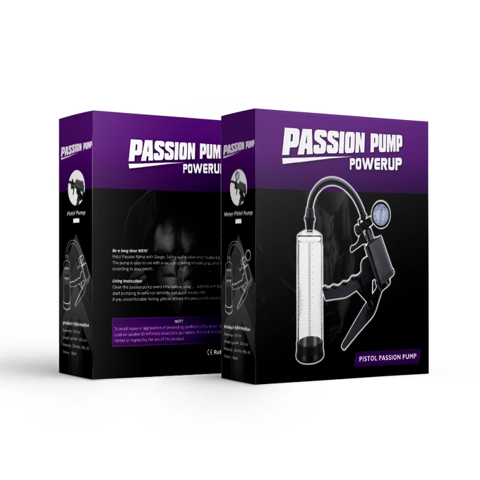 Boss Series Powerpump Pro 02 Clear - Pompka powiększająca penisa