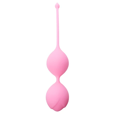 Boss Series Silicone Kegel Balls 90G Pink - Kulki gejszy, różowe