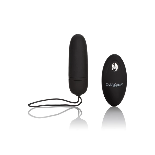 CalExotics Remote Bullet Black - Wibrujące jajeczko na pilota