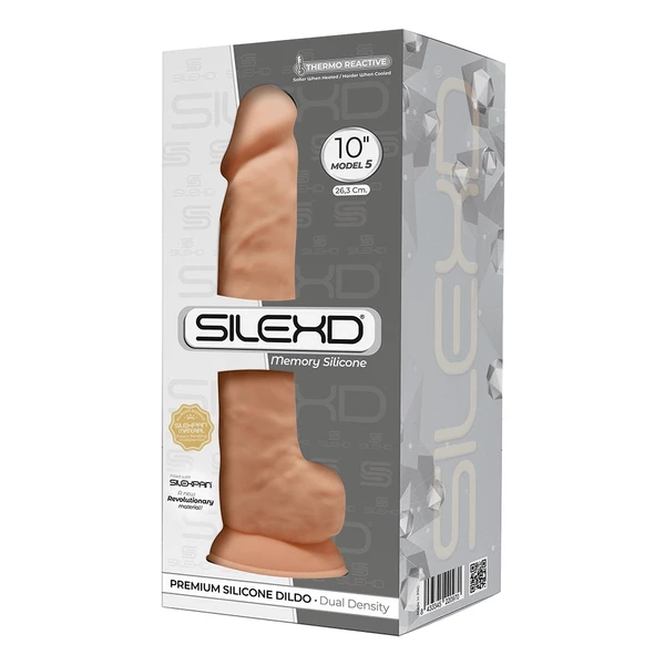 Cnex SD Model 5 - 10' Flesh Thermo - Dildo klasyczne termoaktywne, cieliste