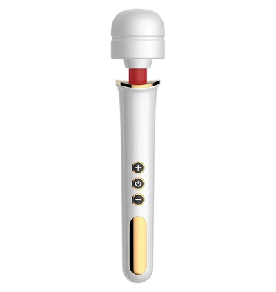 Boss Series Massager Super Powerful - Wibrator wand, biały