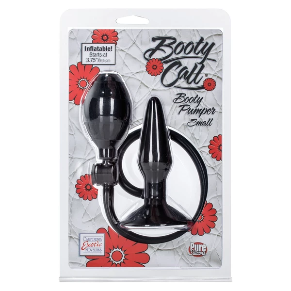 Booty Call Booty Pumper Small Black - Pompowany korek analny
