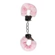 Easy Toys Furry Handcuffs Pink  - Putá s kožušinou Ružové