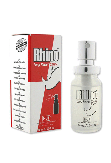 HOT Rhino Long Power Spray - Spray opóźniający wytrysk