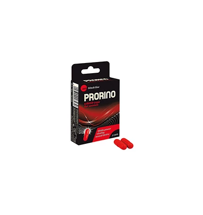HOT Prorino Women Black Line Libido Caps 2 szt - środek zwiększający libido
