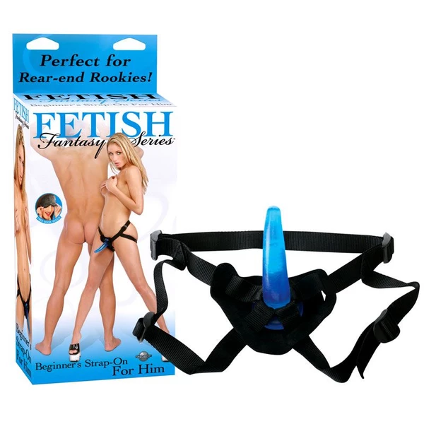 Fetish Fantasy Beginners Strap On Blue - Dildo strap on