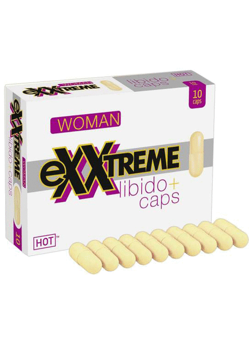 HOT Exxtreme Libido Caps Woman 10 szt - Kapsułki na libido