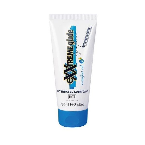HOT Exxtreme Glide Waterbased Lubricant + Comfort Oil A+ 100 Ml - Zestaw