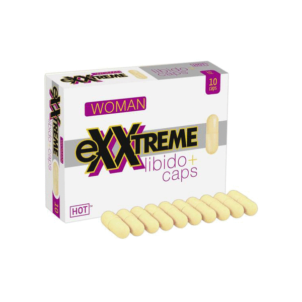 HOT Exxtreme Libido Caps Woman 10 szt - Kapsułki na libido
