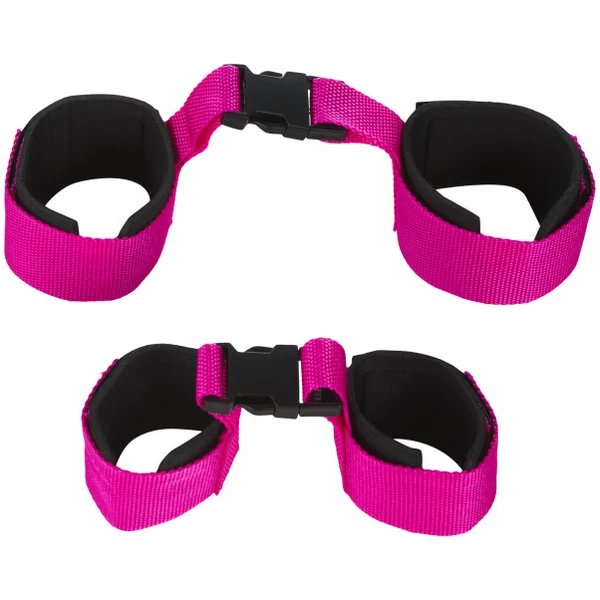 Fetish Fantasy Pink Passion Bondage Kit - System krępowania do łóżka