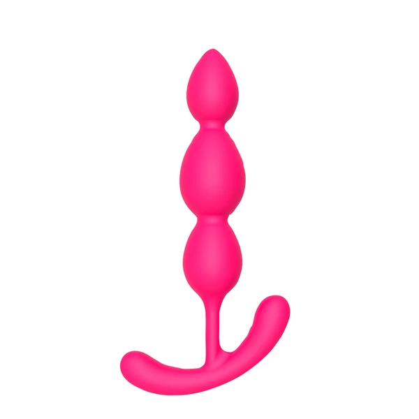 Dream Toys Silky Smooth T Teardrop - Koraliki analne
